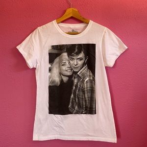 Blondie + David Bowie ⚡️ Tee Shirt